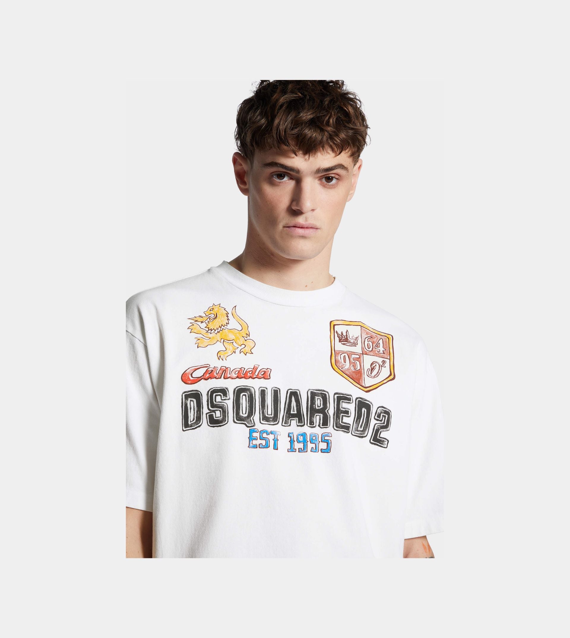 Loose Fit Hand-Drawn T-Shirt