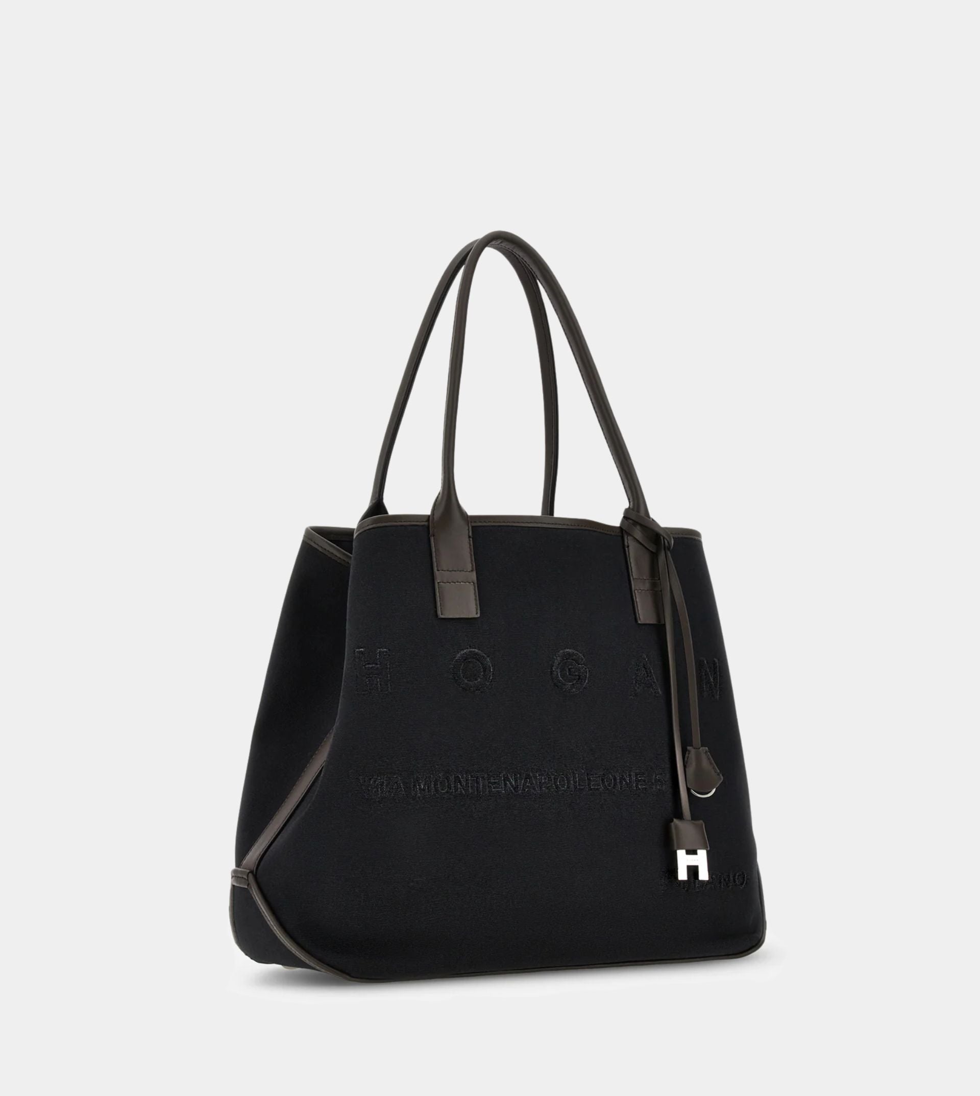 Hogan Script Shopping Bag Medium