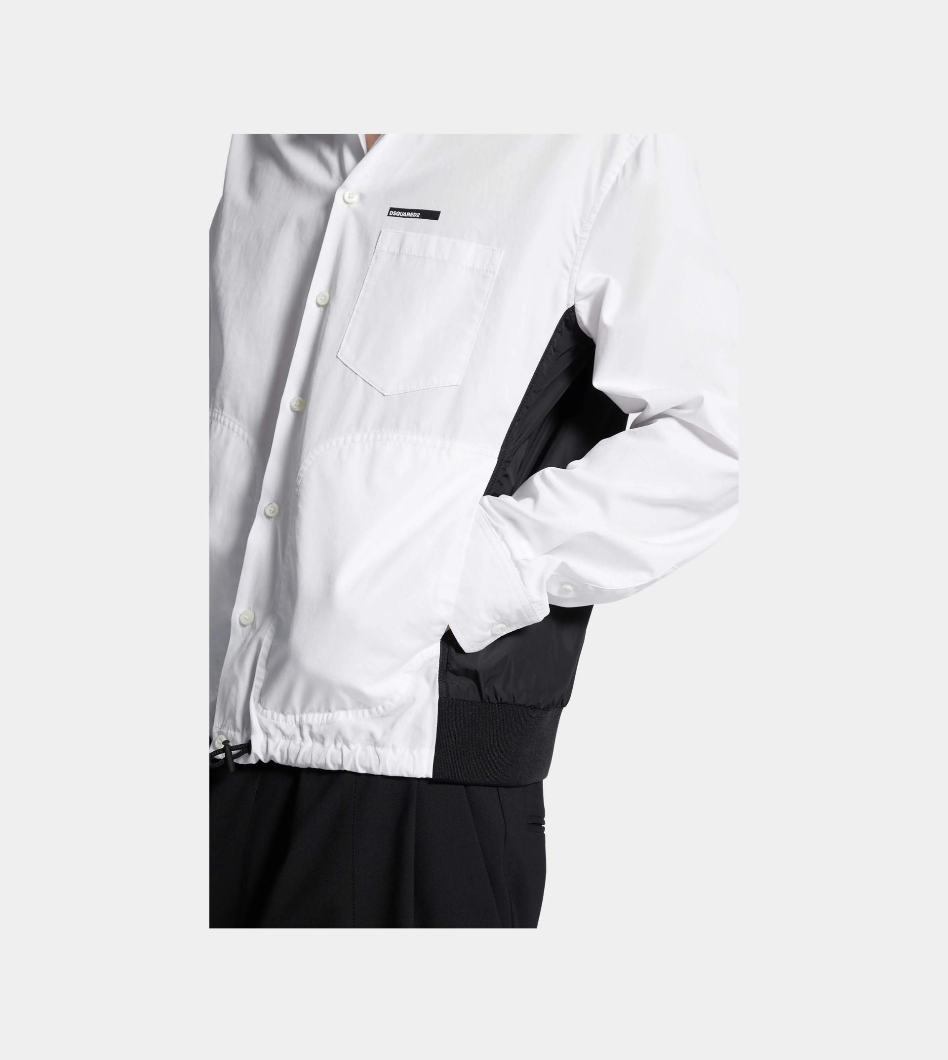 Drawstring Hybrid Shirt