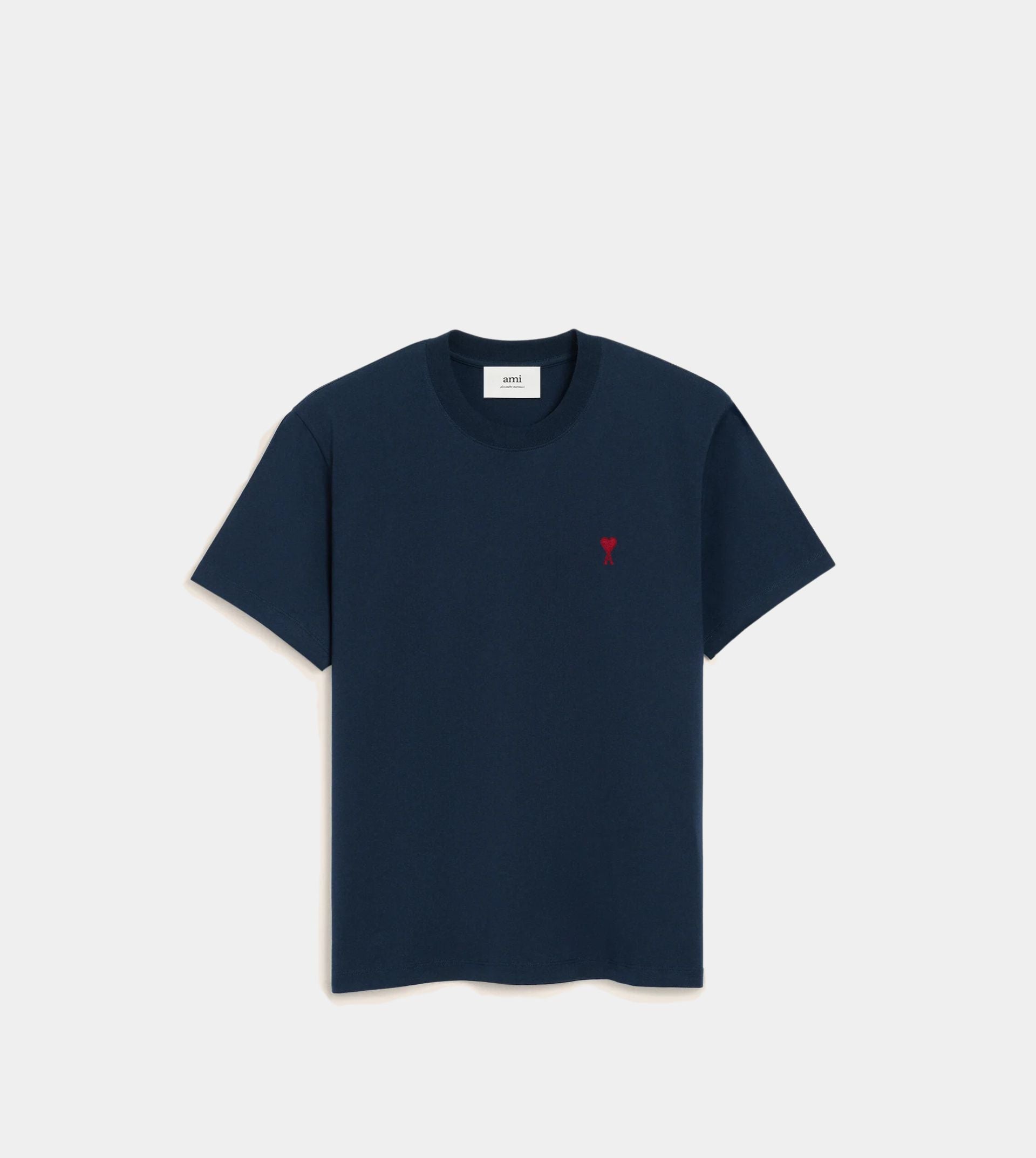 Navy Cotton Ami de Coeur T-Shirt