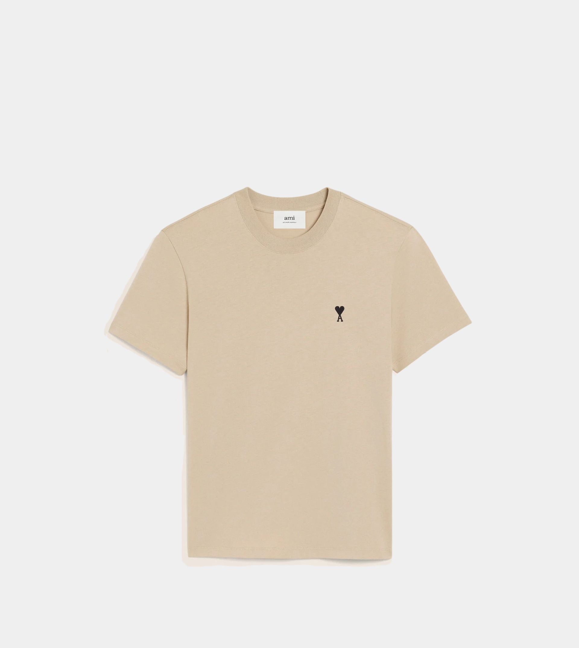 Beige Cotton Ami De Coeur T-shirt