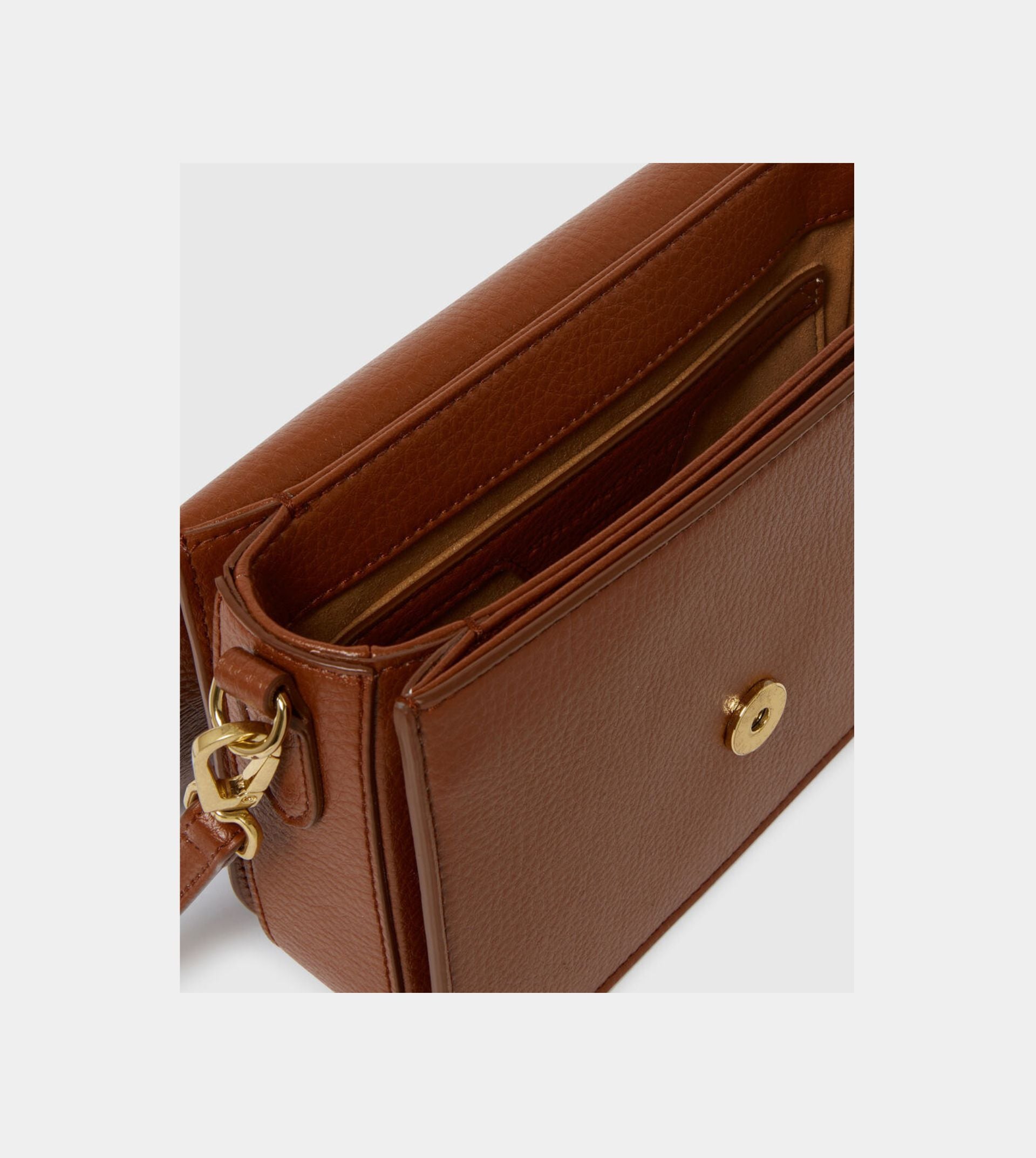 Logo Messenger Crossbody Bag