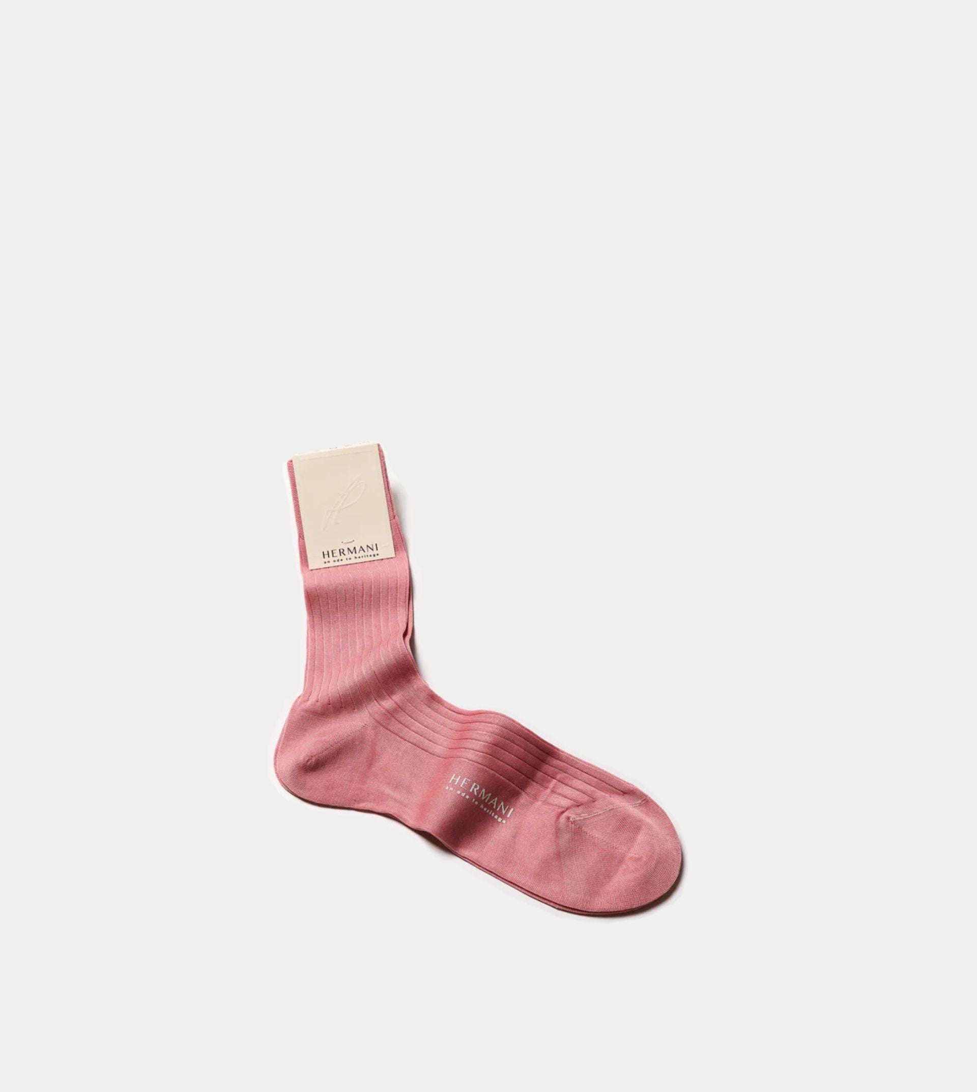 Filo di Scozia Cotton Mid-Calf - Rosa