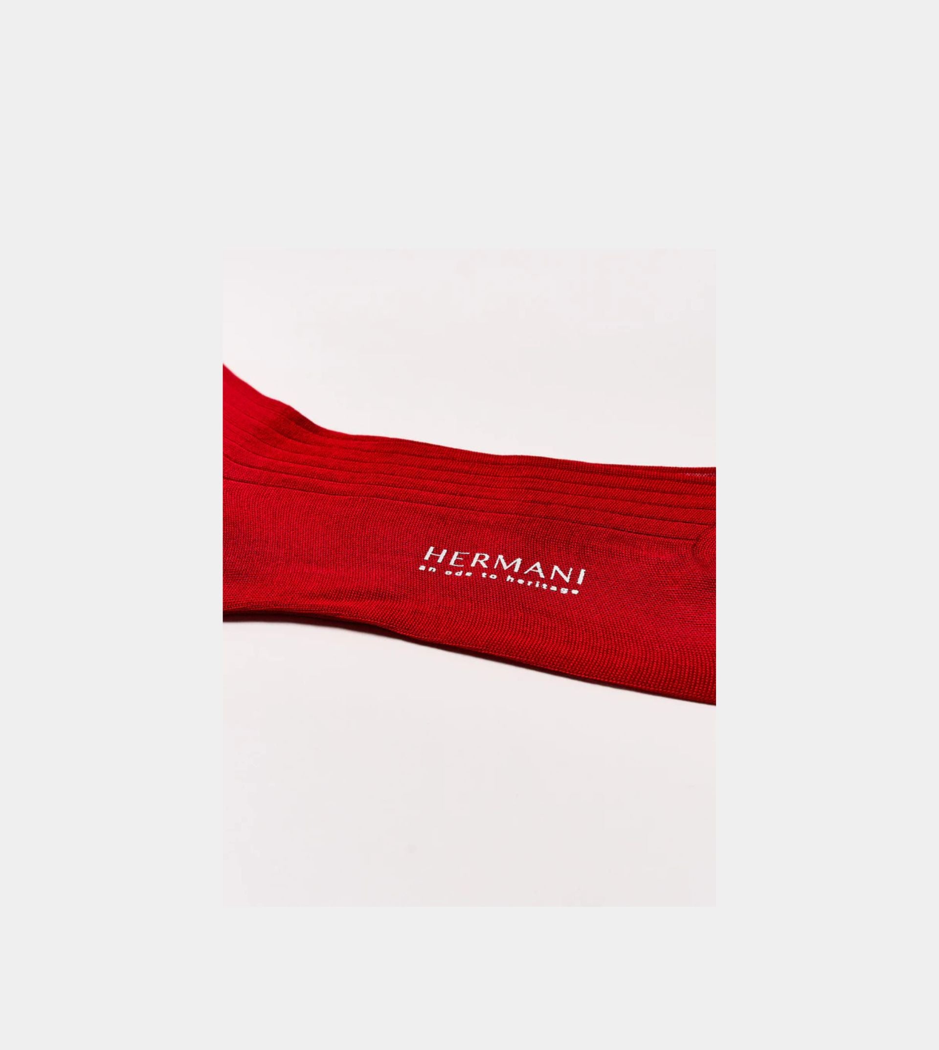 Filo di Scozia Cotton Mid-Calf - Rosso