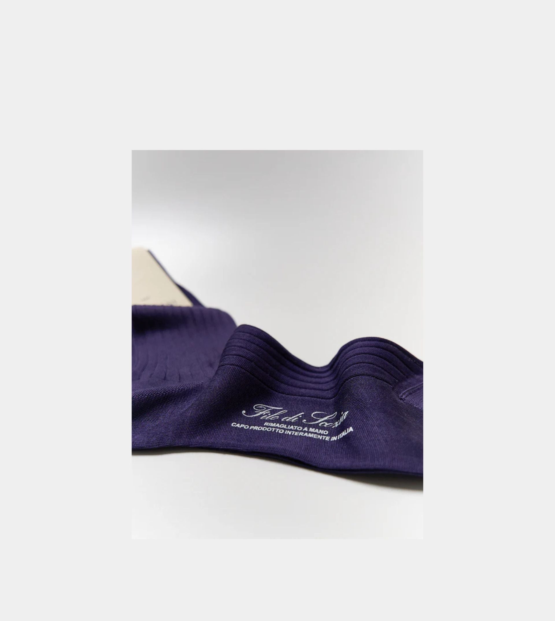 Donna Filo di Scozia Cotton - Viola