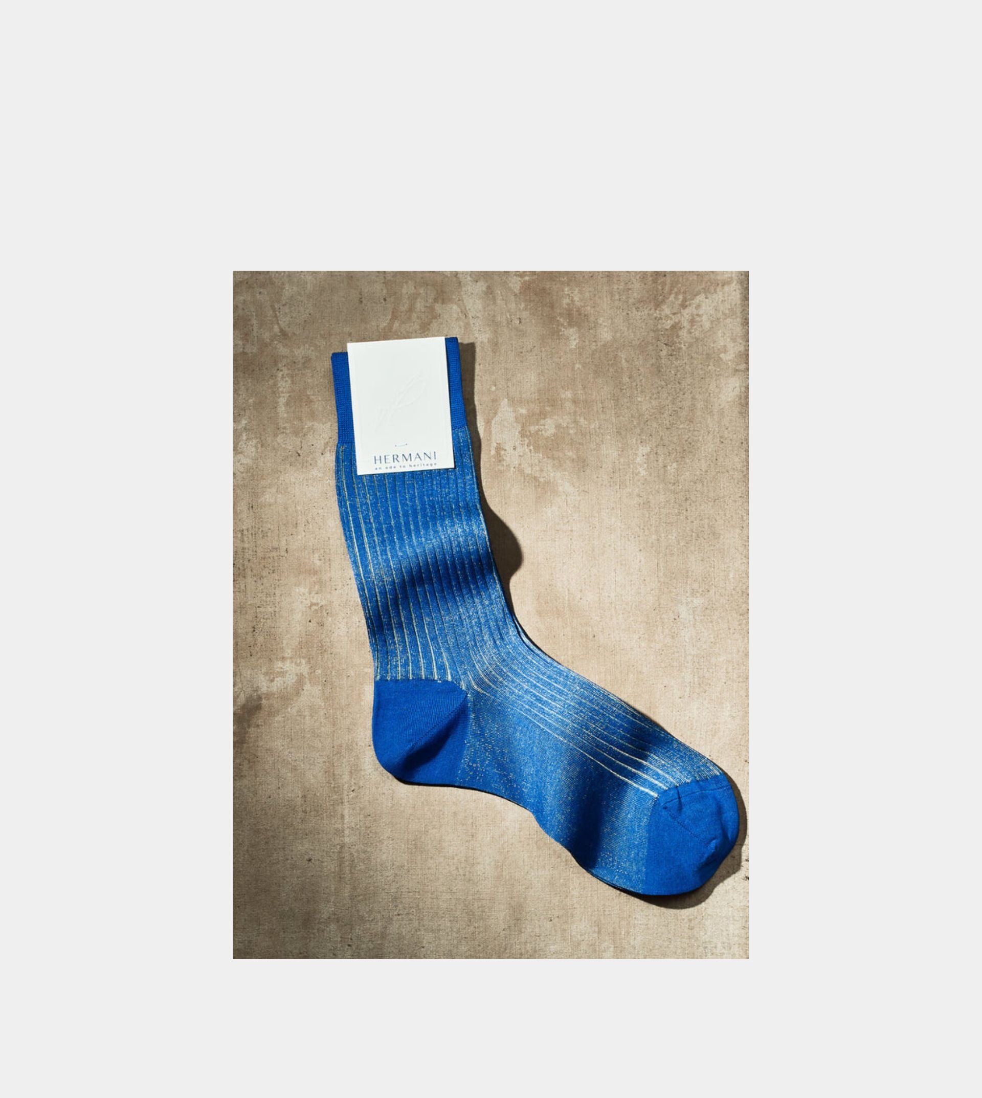 Vanisé Cotton Mid-Calf - Blu