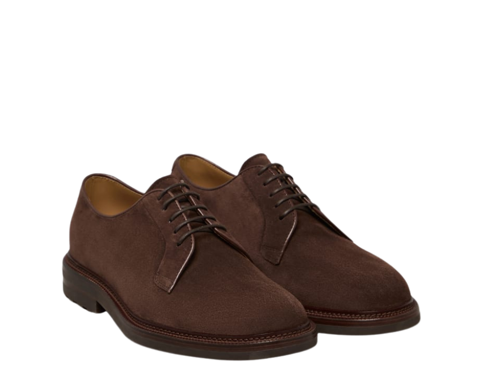 Brunello Cucinelli Suede Derby