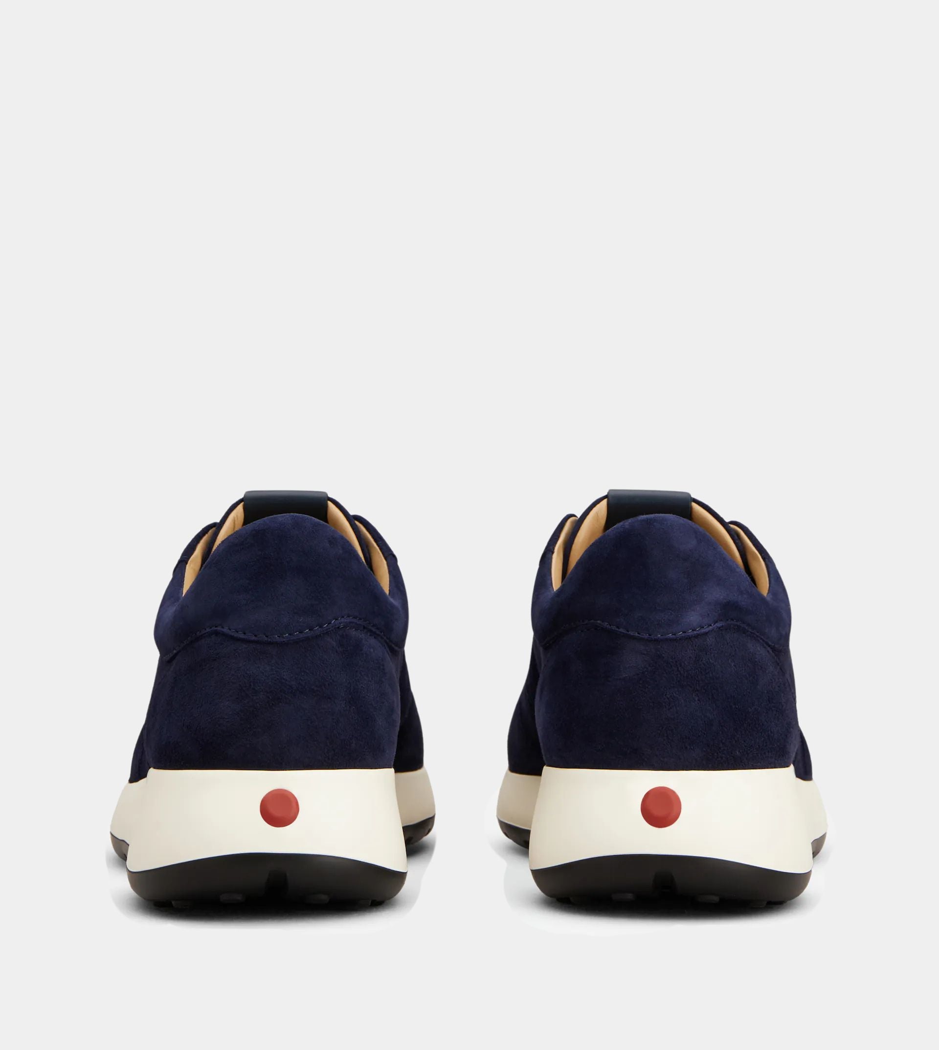Red Dot Sneakers in Pashmy Suede