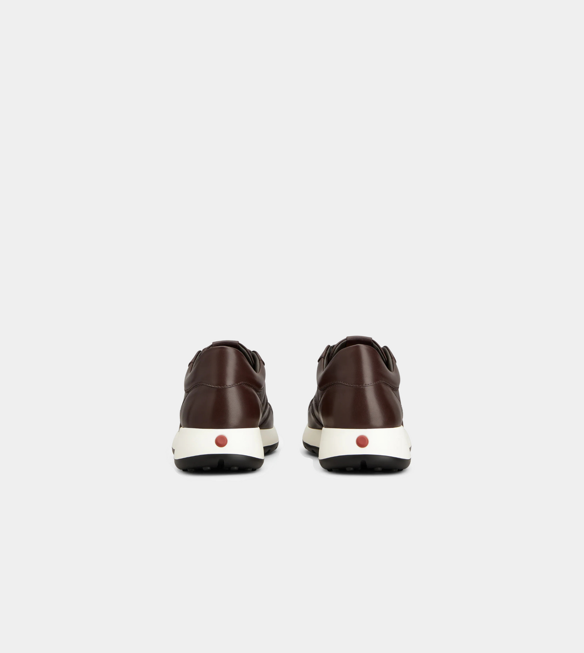 Red Dot Sneakers in Leather